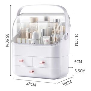Caja Mostrador Portátil Organizador De Maquillaje Multiuso