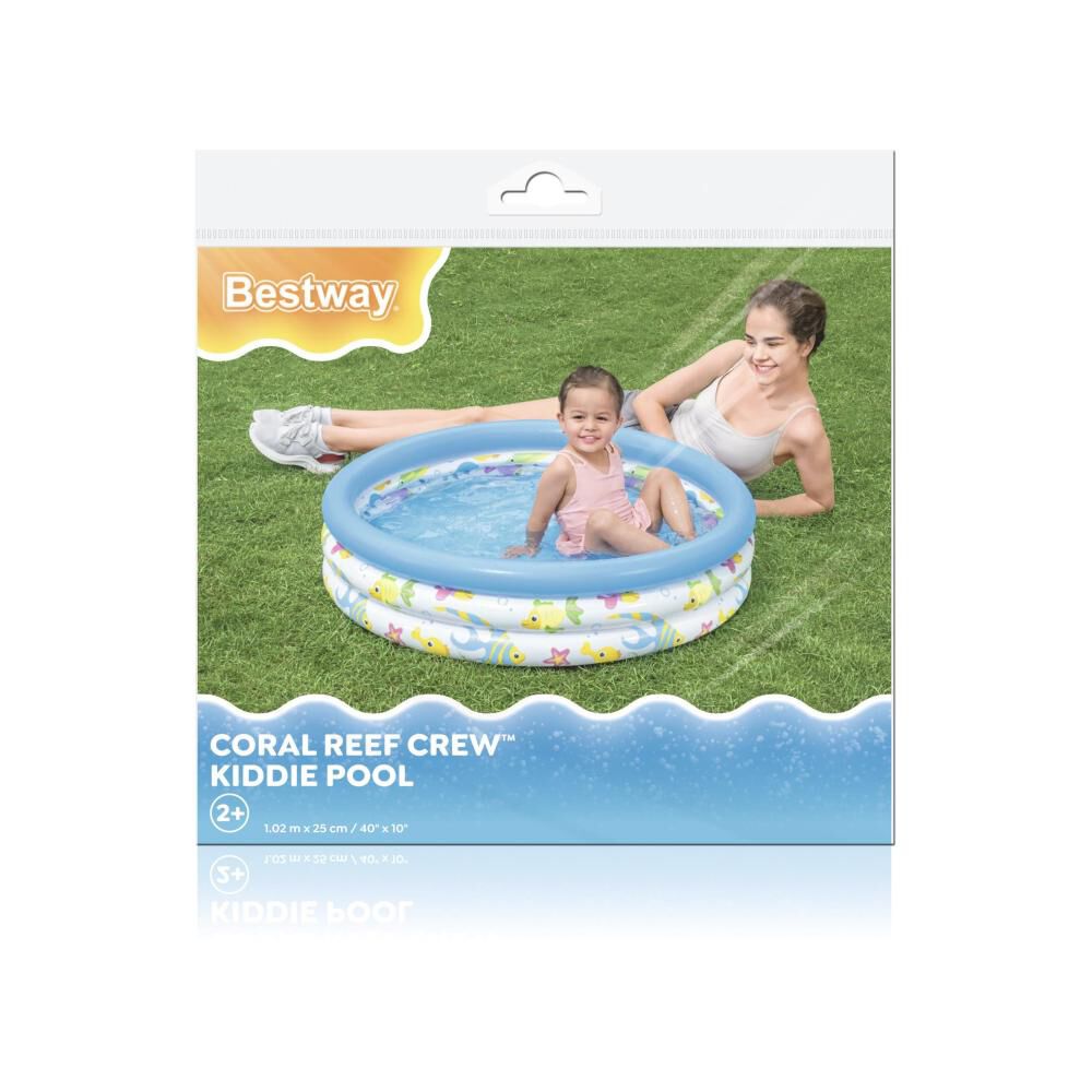 Piscina Redonda Inflable Infantil Bestway 1,02 M X 25 Cm / 101 Litros image number 4.0