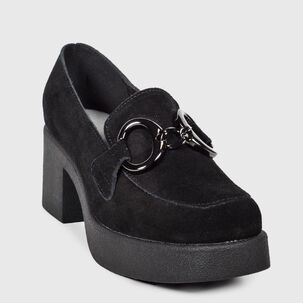 Zapato Cuero Yenniel Negro