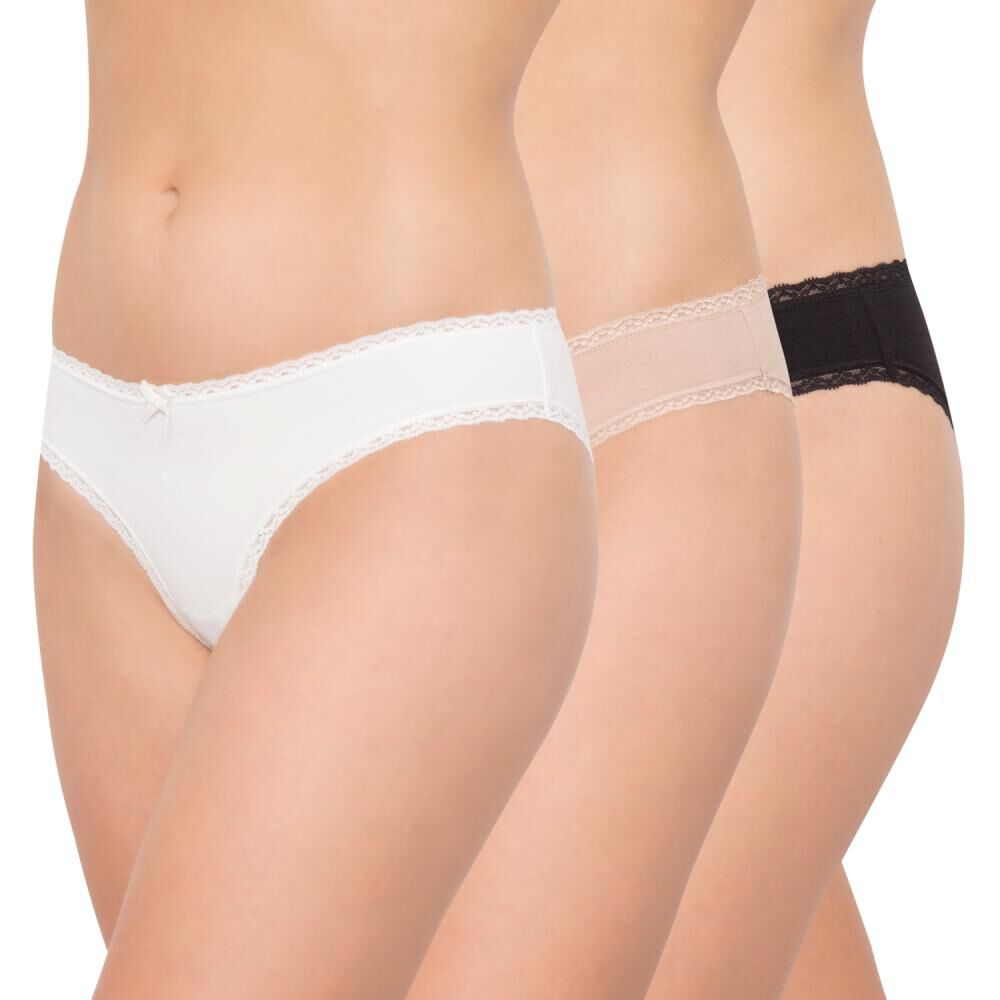 Pack Calzon Bikini Mujer Palmers / 3 Unidades image number 0.0