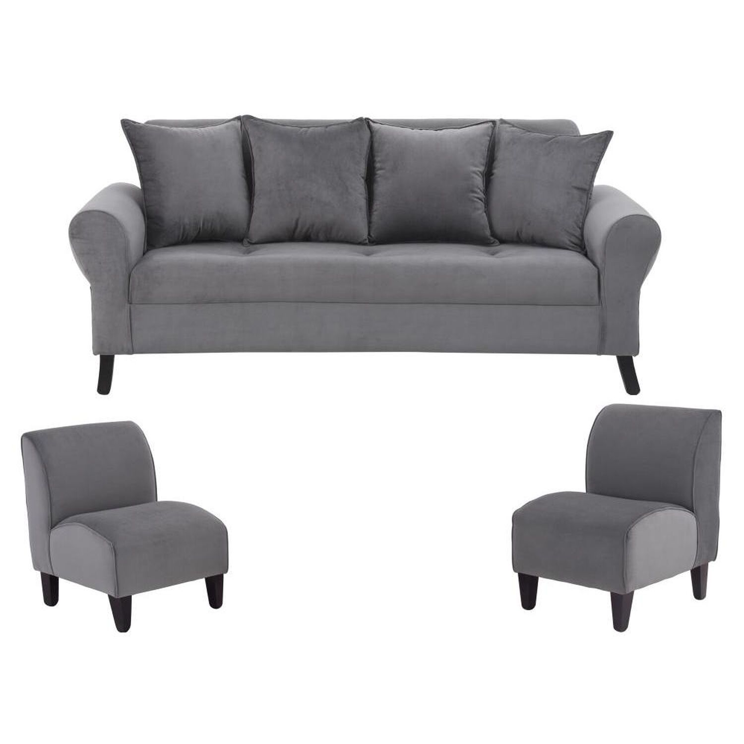 Juego De Living Bodevir Lua / 3-1-1 Cuerpos image number 1.0