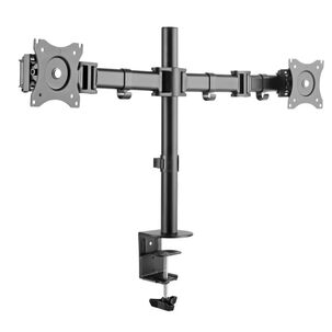 Soporte 2 Monitores 13 A 27 360- Articulado 16kg Sbrm721
