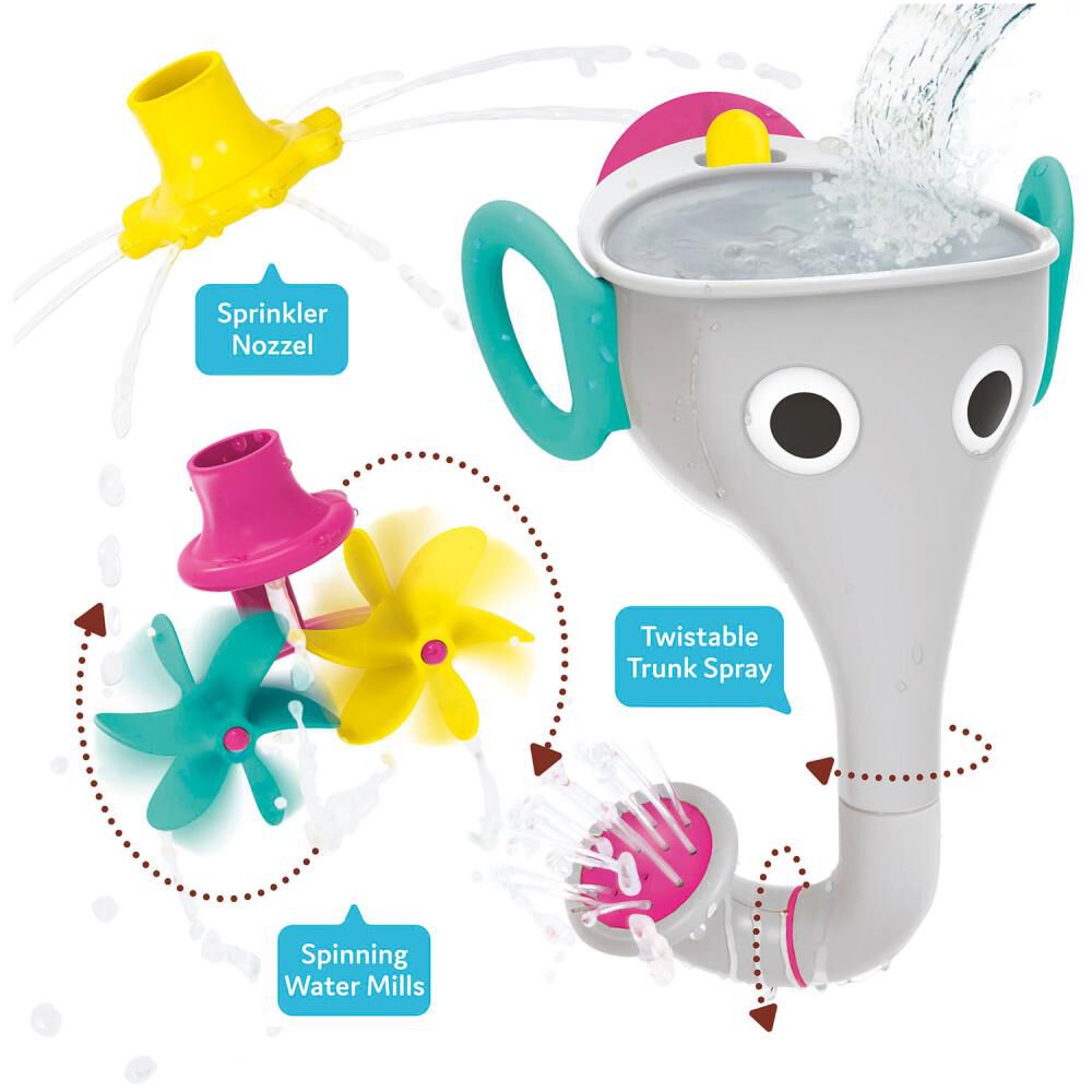 Juego De Agua Elefante Embudo Gris Yookido image number 2.0