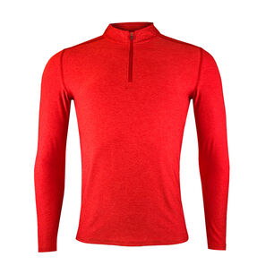 Polera Dry Fit Manga Larga Con Cierre Pale Hombre