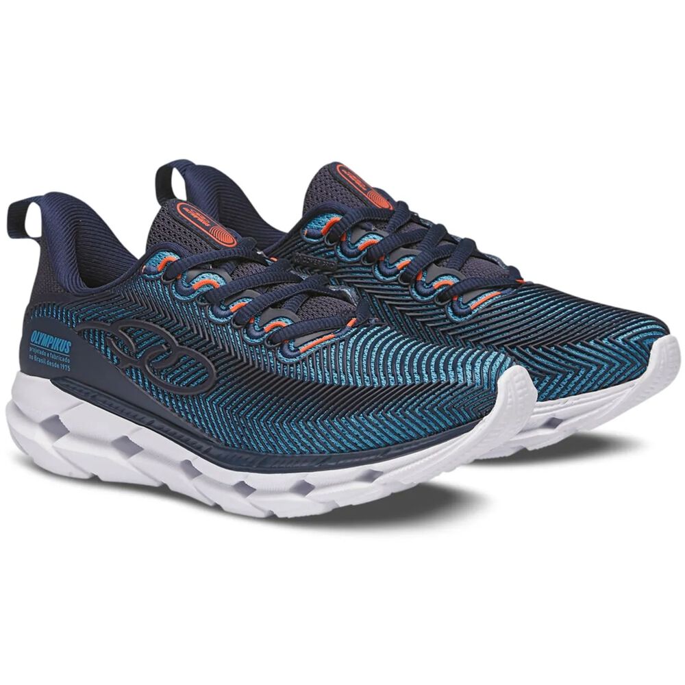 Zapatilla Infantil Perfect 3 Azul Olympikus image number 1.0