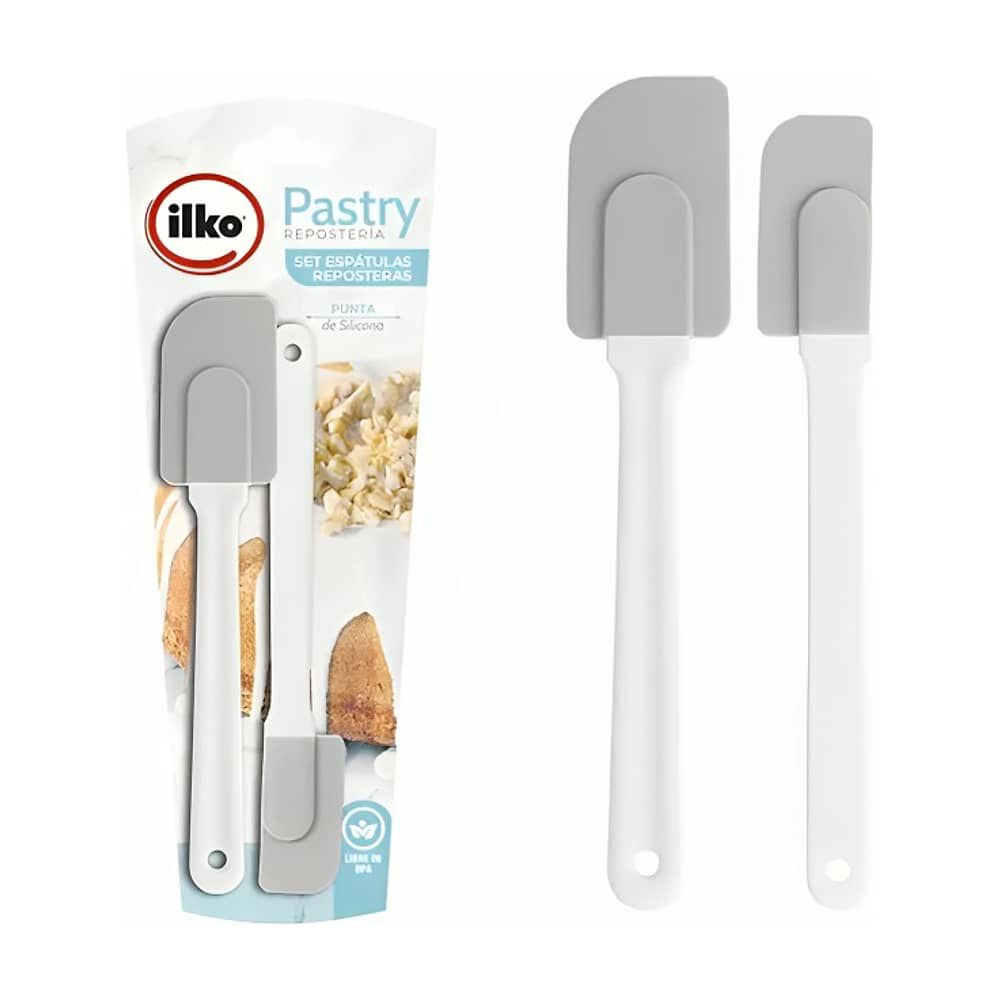 Set 2 Esp&aacute;tulas Silicona Pastry Ilko image number 1.0