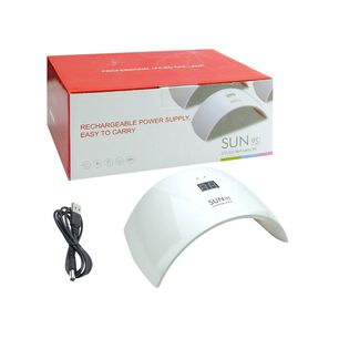 L&aacute;mpara Led Uv 24w Sun 9s Esmalte Permanente Manicure Blanco