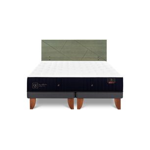 Cama Europea Cic Linea Premium / King / Base Dividida + Respaldo