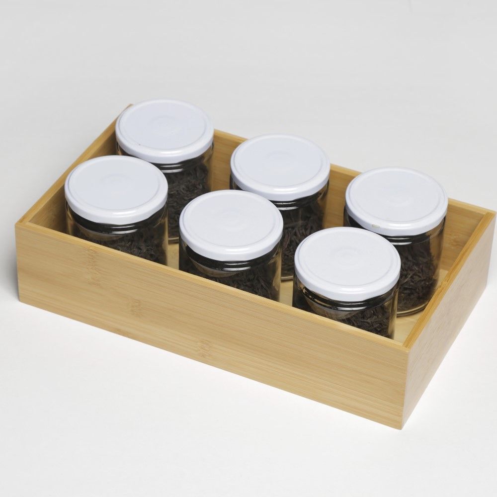 Caja Multipropósito Bambú Natural Hbt 35x20x9 Cm image number 1.0