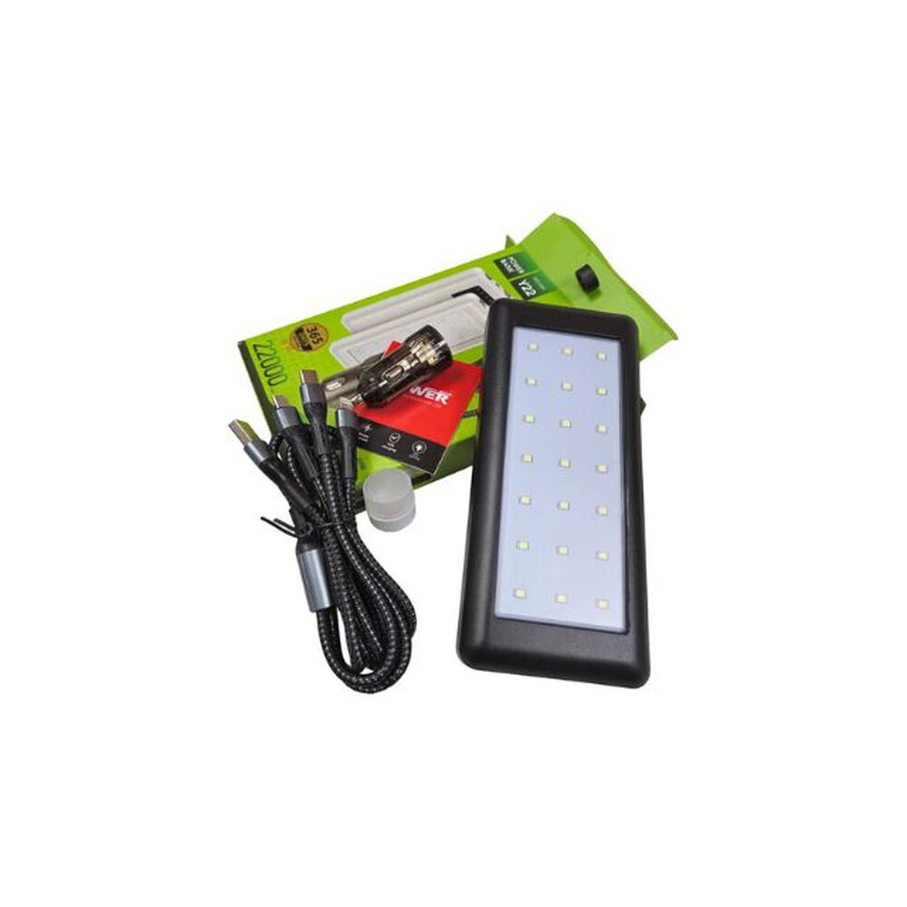 Power Bank 22.000 Mah Y22 Kit Card Cable 3 En 1 image number 2.0