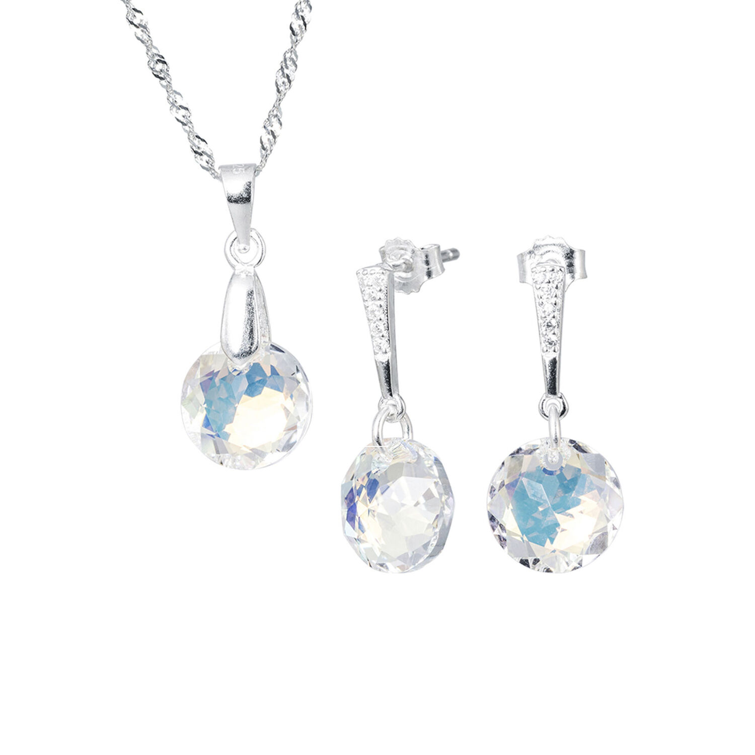 Conjunto Gracia Cristales Genuinos Aurora Boreal image number 0.0