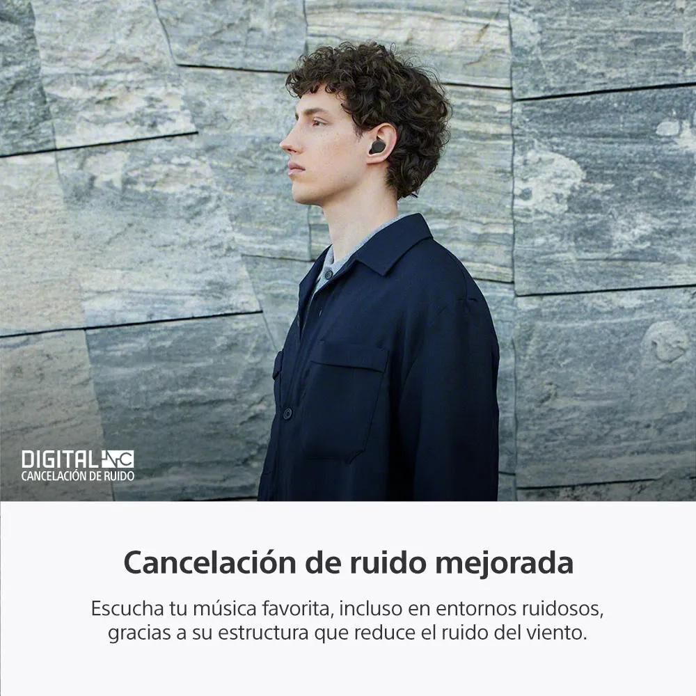 Aud&iacute;fonos Bluetooth Sony WF-C710N Negro image number 3.0