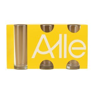 Set 12 Vasos Altos Montecarlo Tragos Bebidas Allegra 340ml