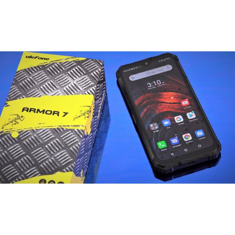 Celular Rugged Ulefone Armor 7 Resistente A Golpes, Polvo, Humedad Y Agua / Graba Videos En 4k, Nfc, Radio Fm, Sensor De Pulso Del Ritmo Card&iacute;aco image number 6.0