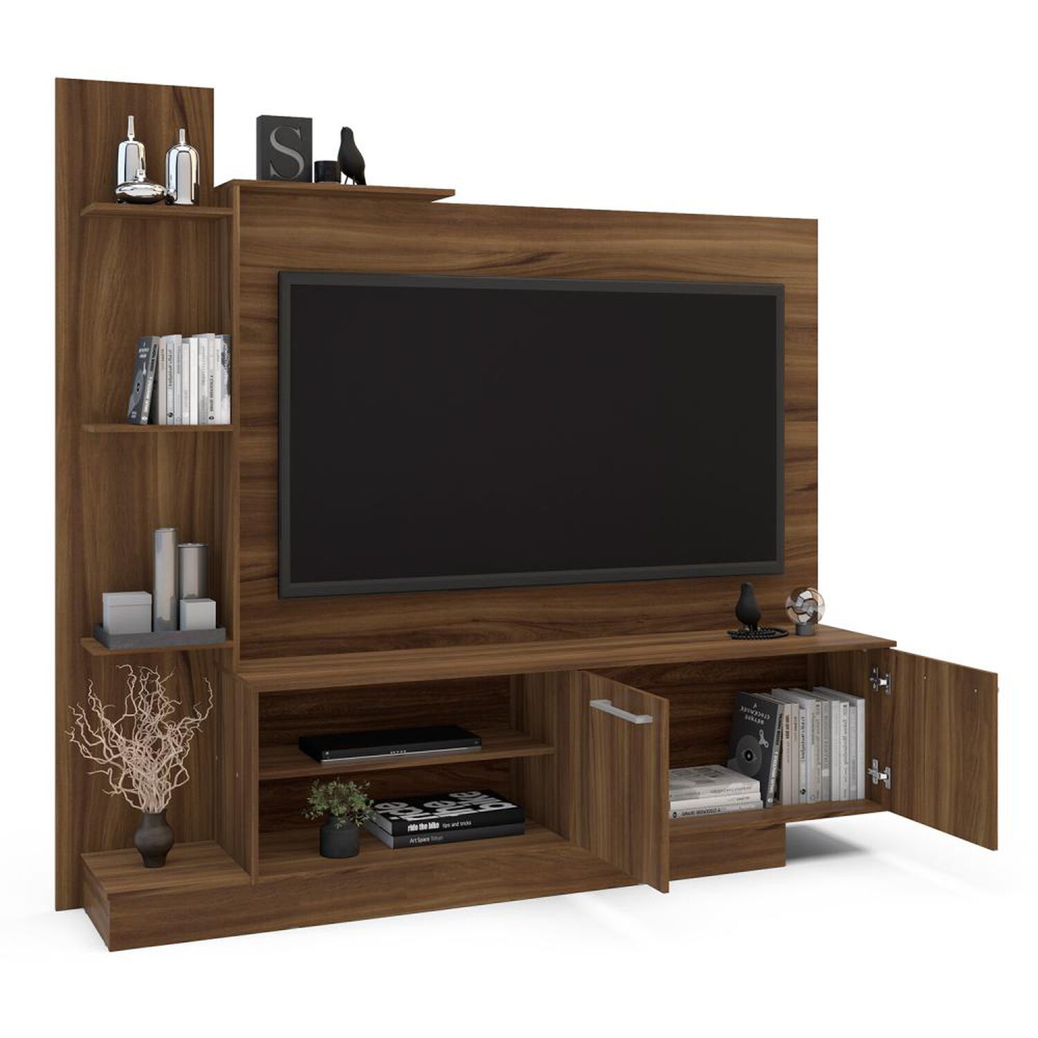 Rack Vekkahome Home Tv Reina / 2 Puertas image number 2.0