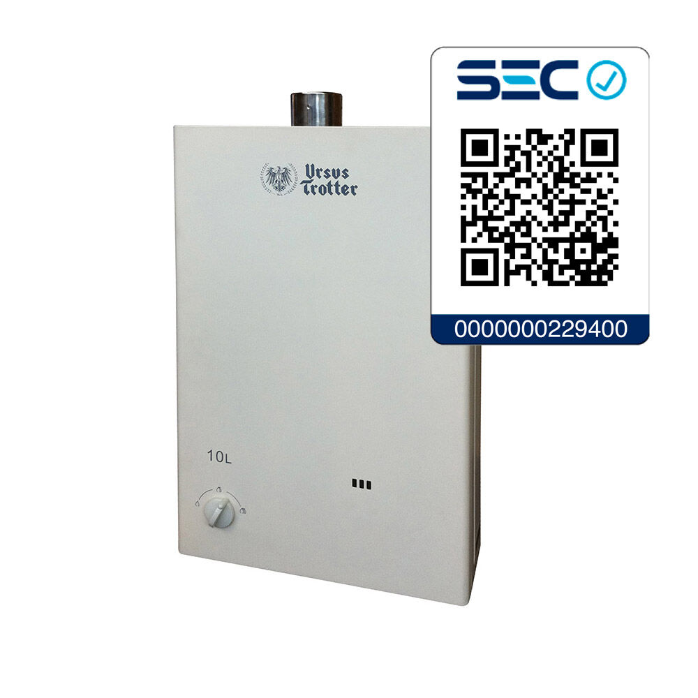 Calefont Ursus Trotter C-10Tf / Gas Licuado / 10 Litros image number 1.0