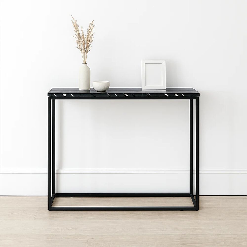 Arrimo Black Stone Cubierta Mdf Marmol Negro image number 1.0