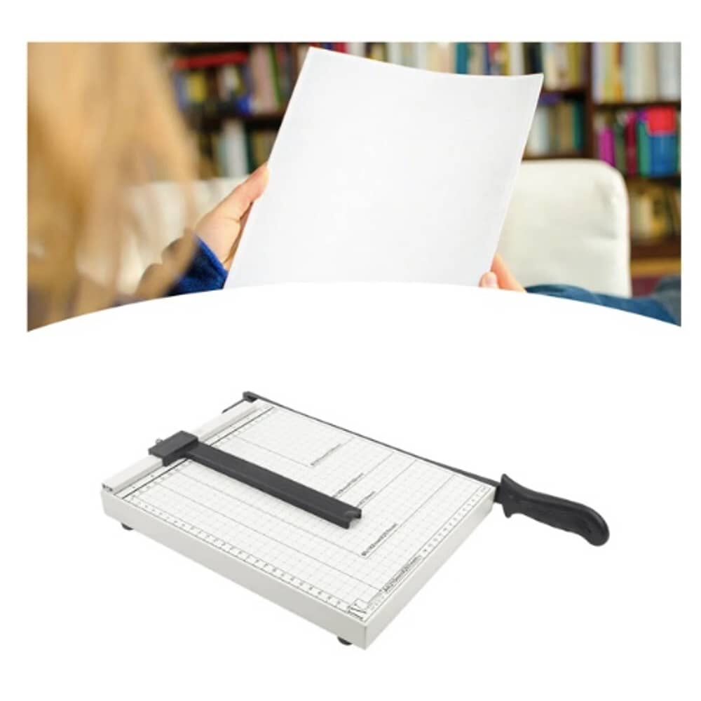 Guillotina Met&aacute;lica A4 30cm X 25cm Papel Fotos image number 4.0