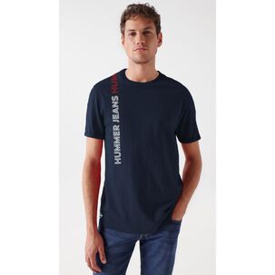 Polera Manga Corta Cuello Redondo Hombre Hummer