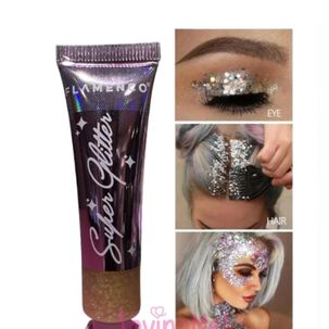 Glitter En Gel Para Cuerpo Cabello Y Rostro