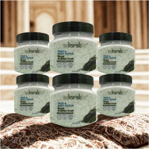 Pack Adorable 6 Exfoliantes Royal Arabain 300 Ml