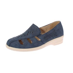 Sandalia Confort Azul V&iacute;a Franca Art. 5flxn0046bblue
