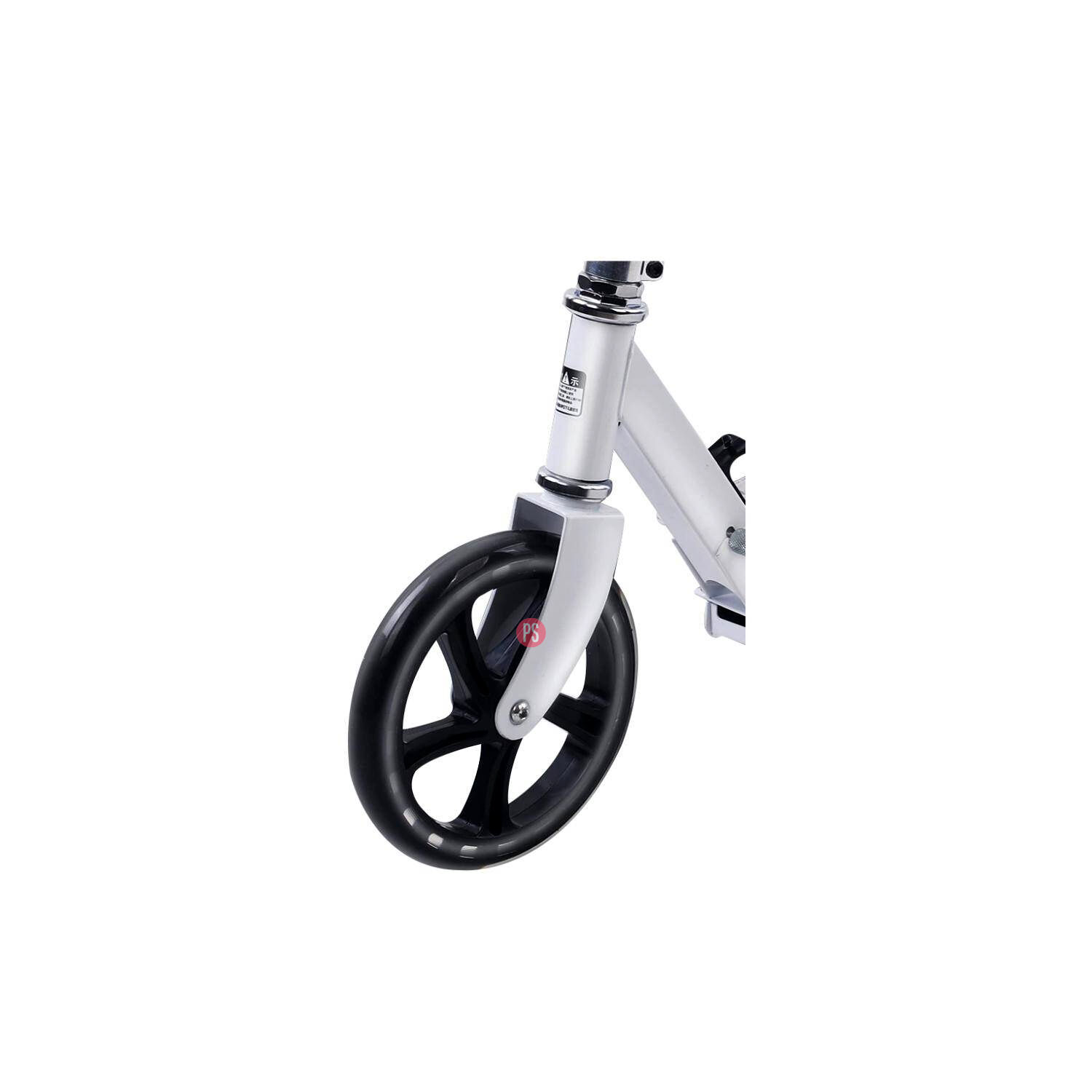 Scooter De 2 Ruedas Plegable Aluminio Color Negro - Ps image number 2.0