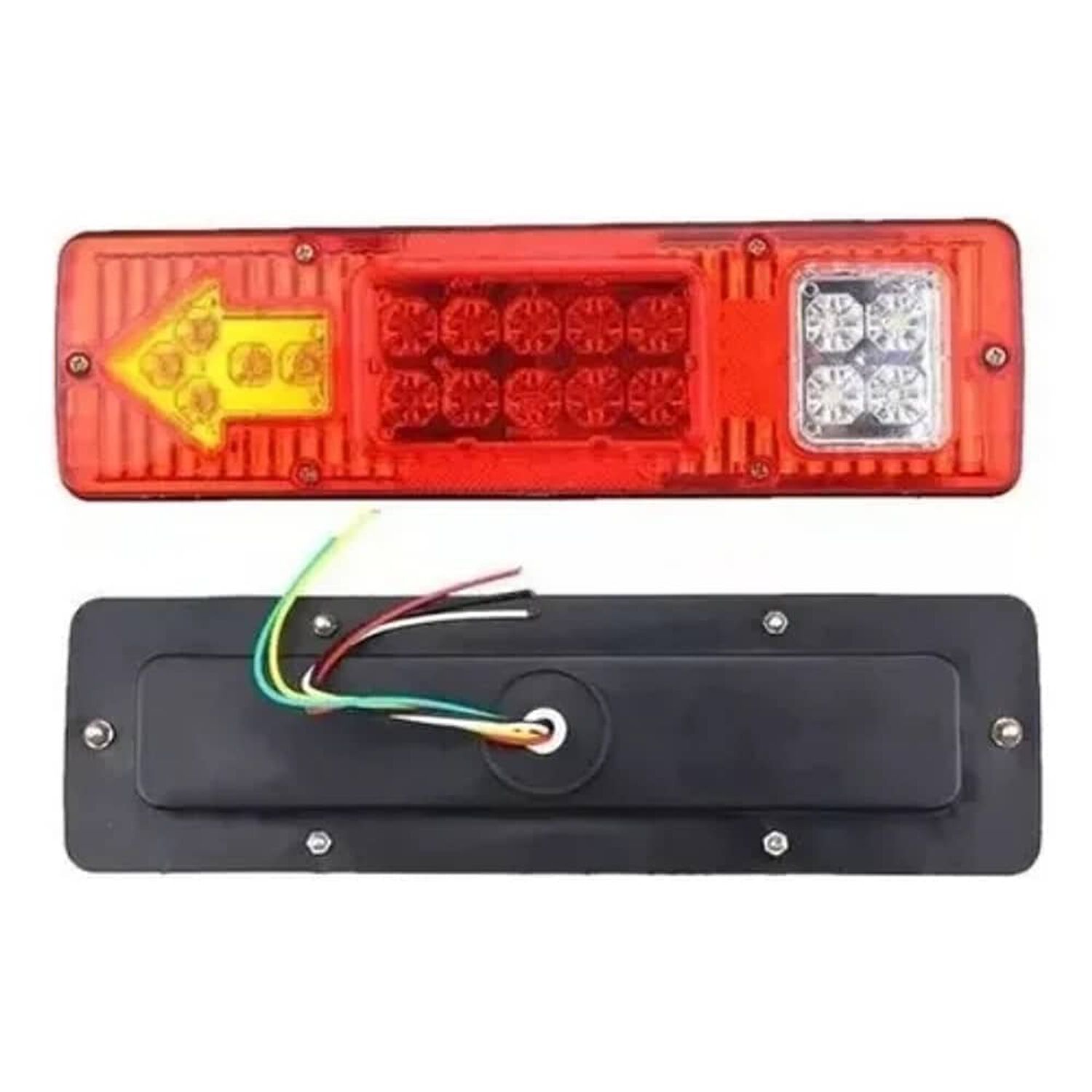 Kit 2 Focos Luz Led Trasera 24v Para Autos Camion Universal image number 3.0