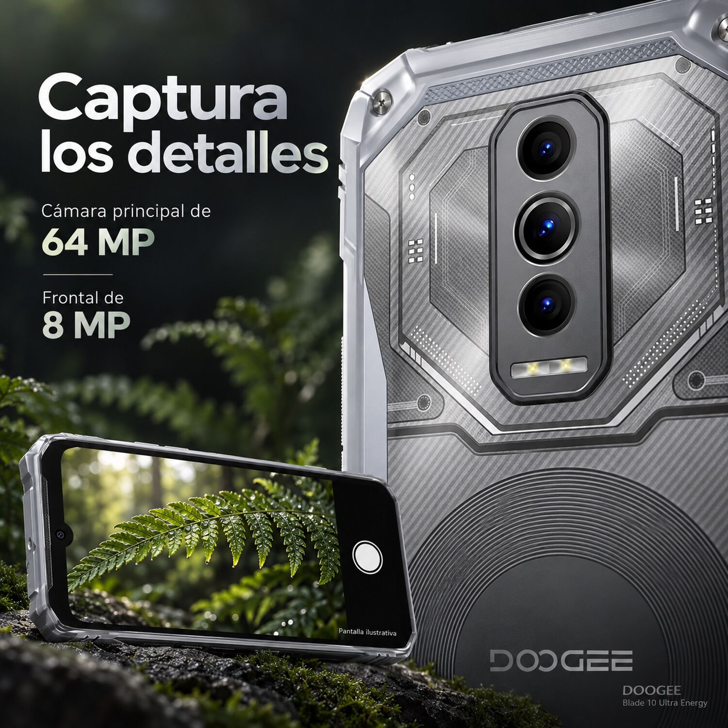 Doogee Blade 10 Ultra Energy 128gb 6gb Ram +30 Virtual Plata image number 5.0
