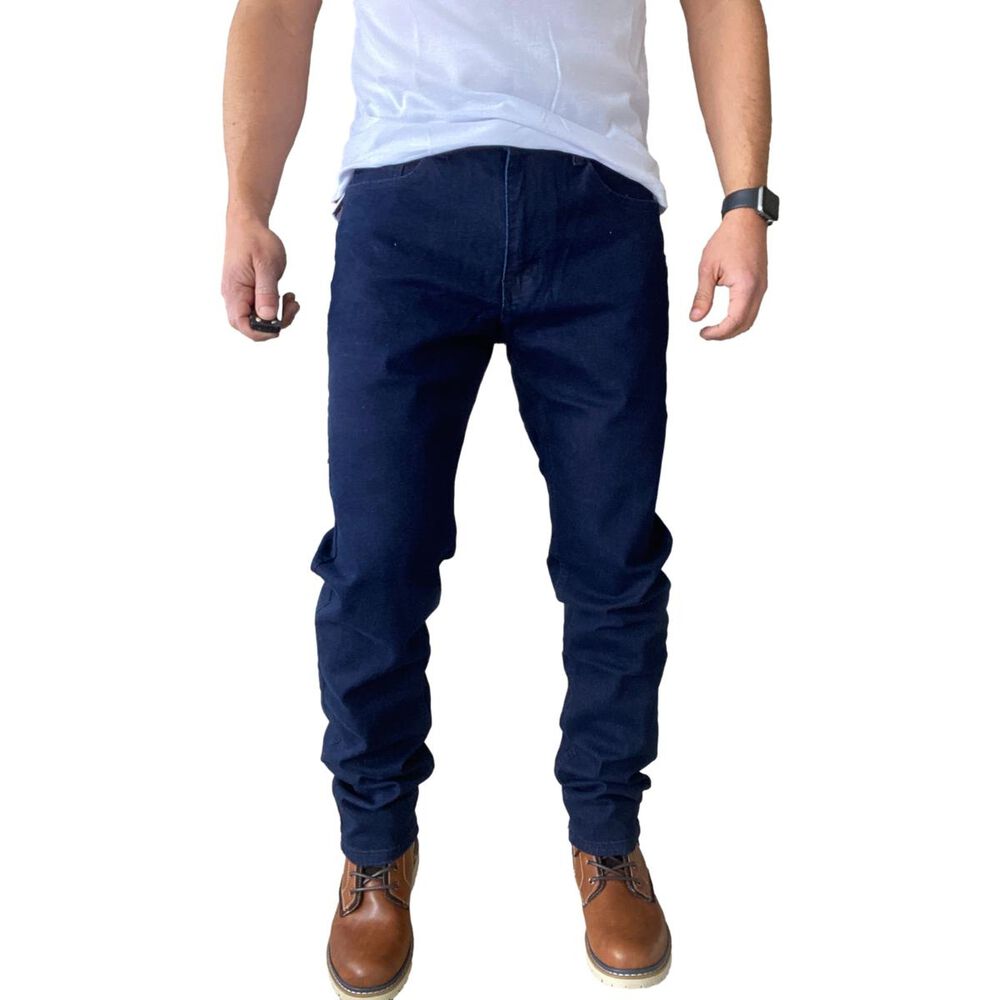 Jeans Hombre Elasticados Slim Azul image number 15.0