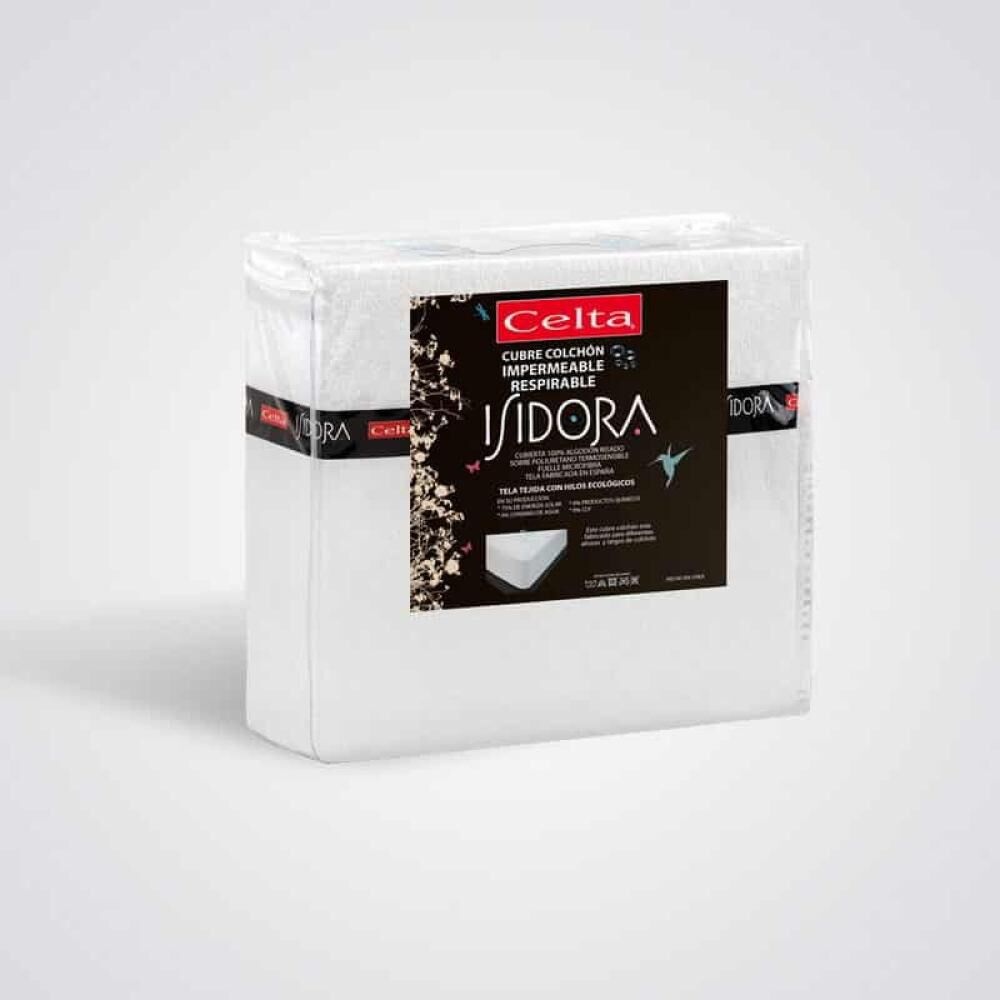 Cubrecolch&oacute;n Celta Isidora Impermeable y Respirable  / 1.5 Plazas image number 0.0