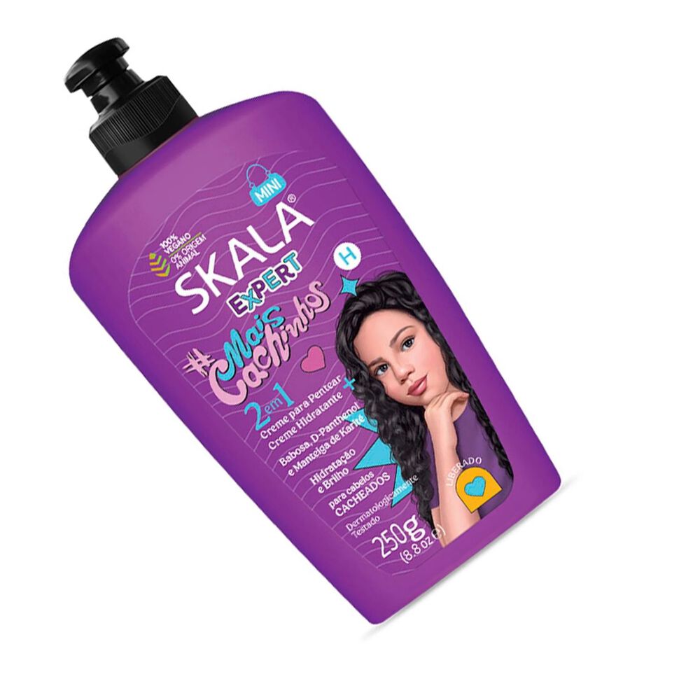 Crema De Peinar 2en1 Kids Mais Cachi&ntilde;os Skala Expert 250 G image number 0.0