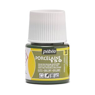 30 Verde Peridoto Pebeo Porcelaine 150 De 45 Ml