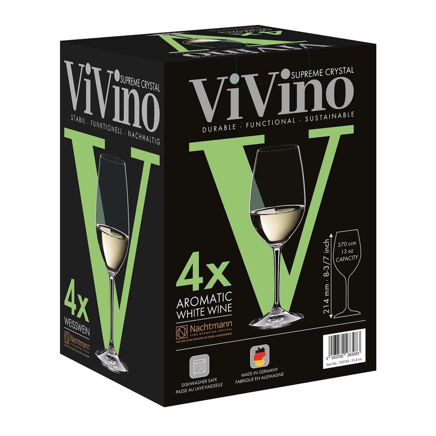 Set De Copas Nachtmann Vivino / 4 Piezas / 370 Ml image number 2.0