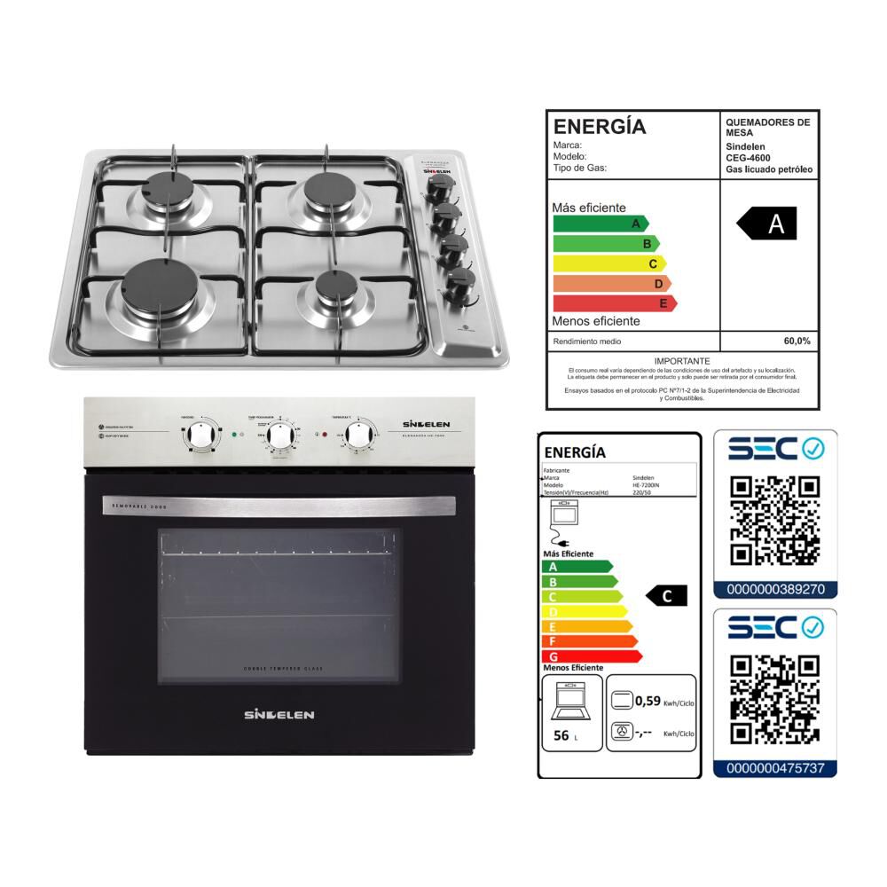 Horno Empotrado Sindelen He-7200in image number 7.0