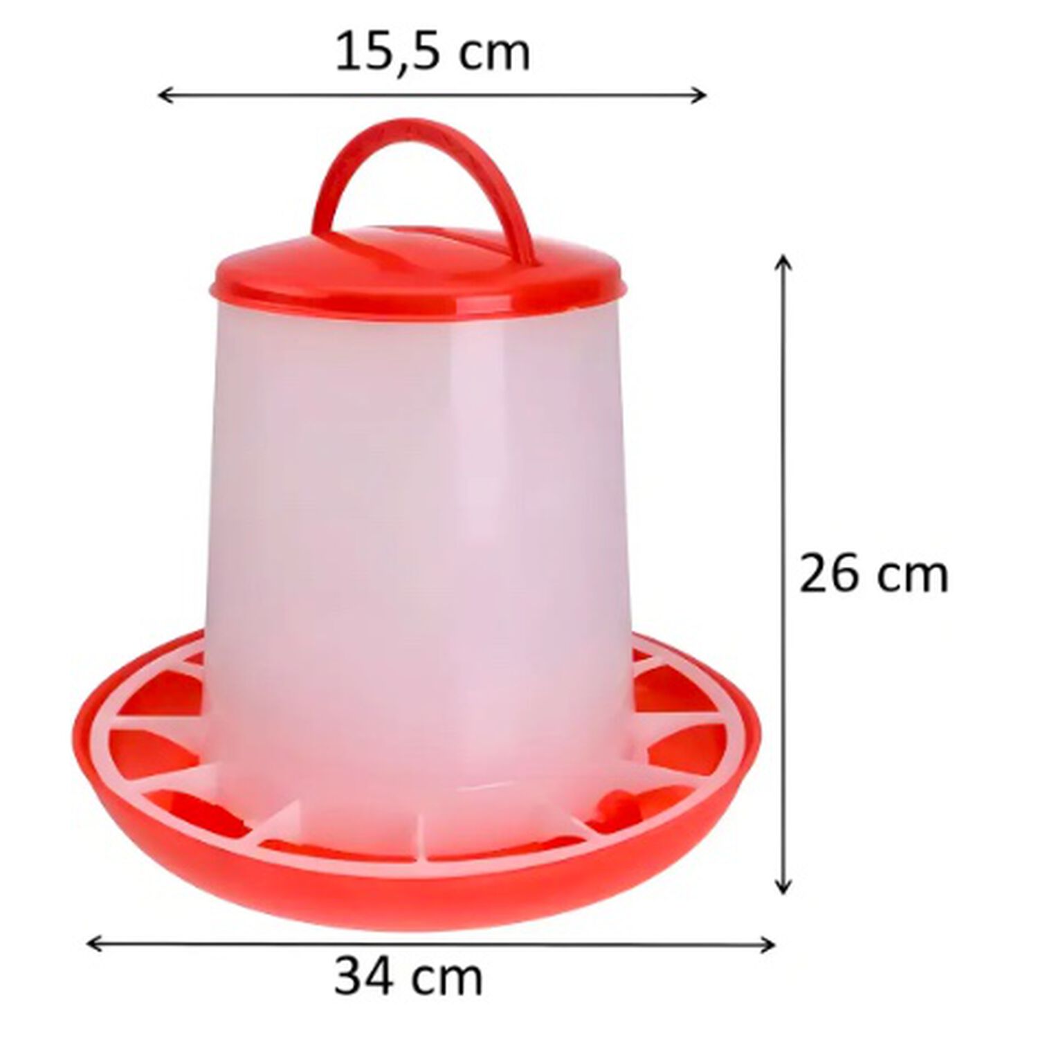 Comedero Para Gallinas 6kg image number 4.0