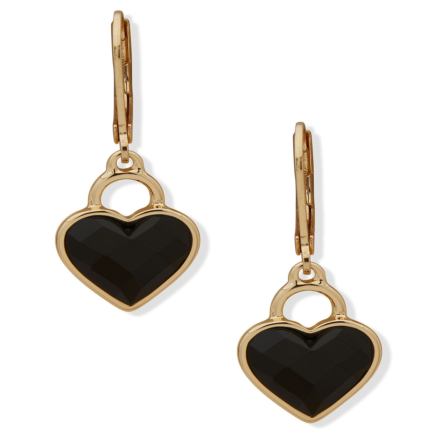Aros Anne Klein Negro Mujer 01g00696 image number 0.0