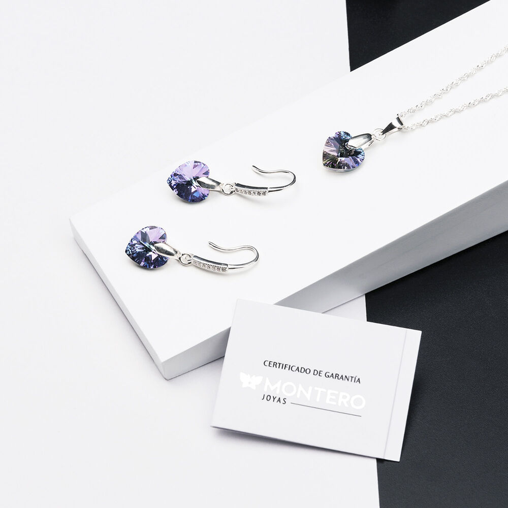 Conjunto Romance Cristales Genuinos Vitral Light image number 1.0