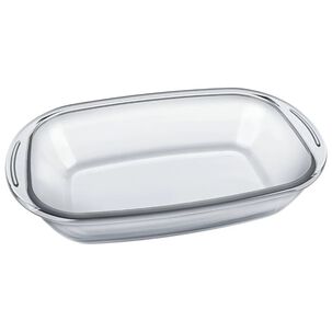 Bandeja Rectangular Pequeña Vidrio Templado 1800ml Sempre