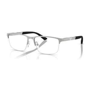 Lentes &Oacute;pticos Plateado Emporio Armani