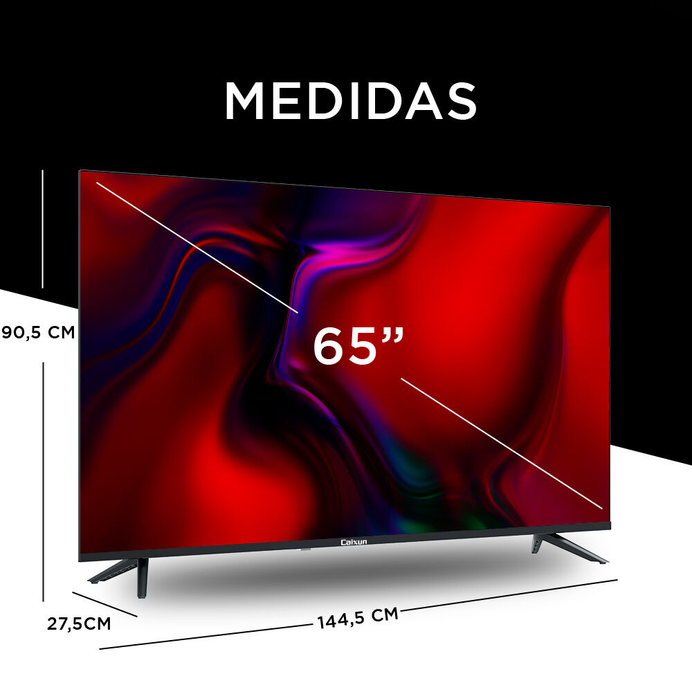 Smart Tv Caixun Led 65" Uhd 4k Google Tv C65v1ug image number 3.0