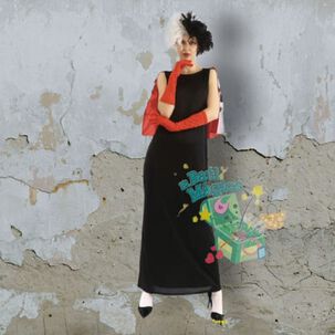 Disfraz Cruella Devil, Capa, Vestido, Guante Y Pelu Cd:22143