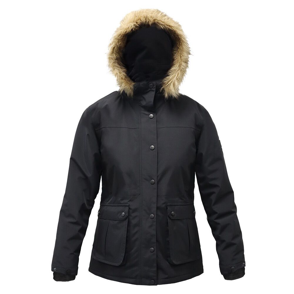 Parka Hw Kodiak Negro Mujer image number 0.0