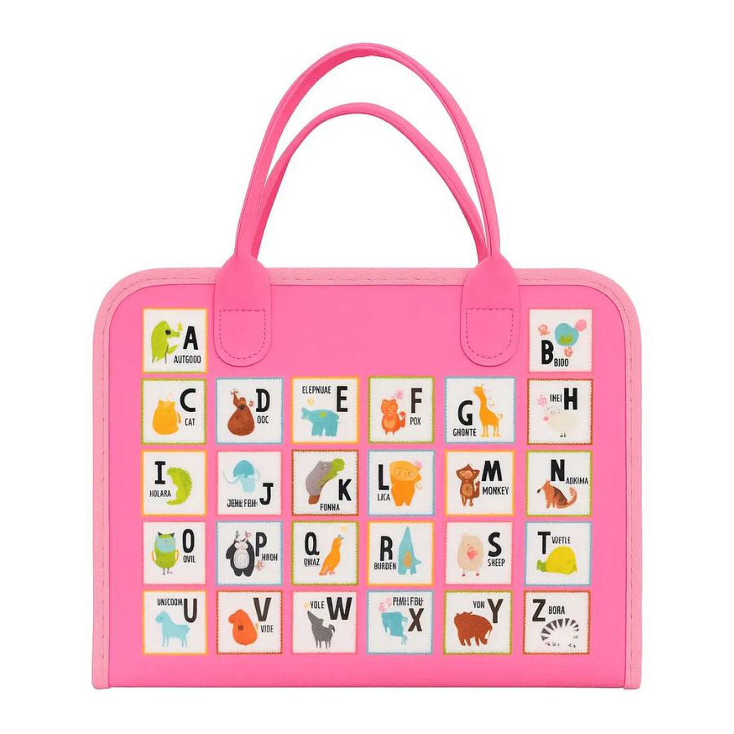 Malet&iacute;n Educativo Montessori Juguete Did&aacute;ctico Beb&eacute;s Rosa image number 4.0
