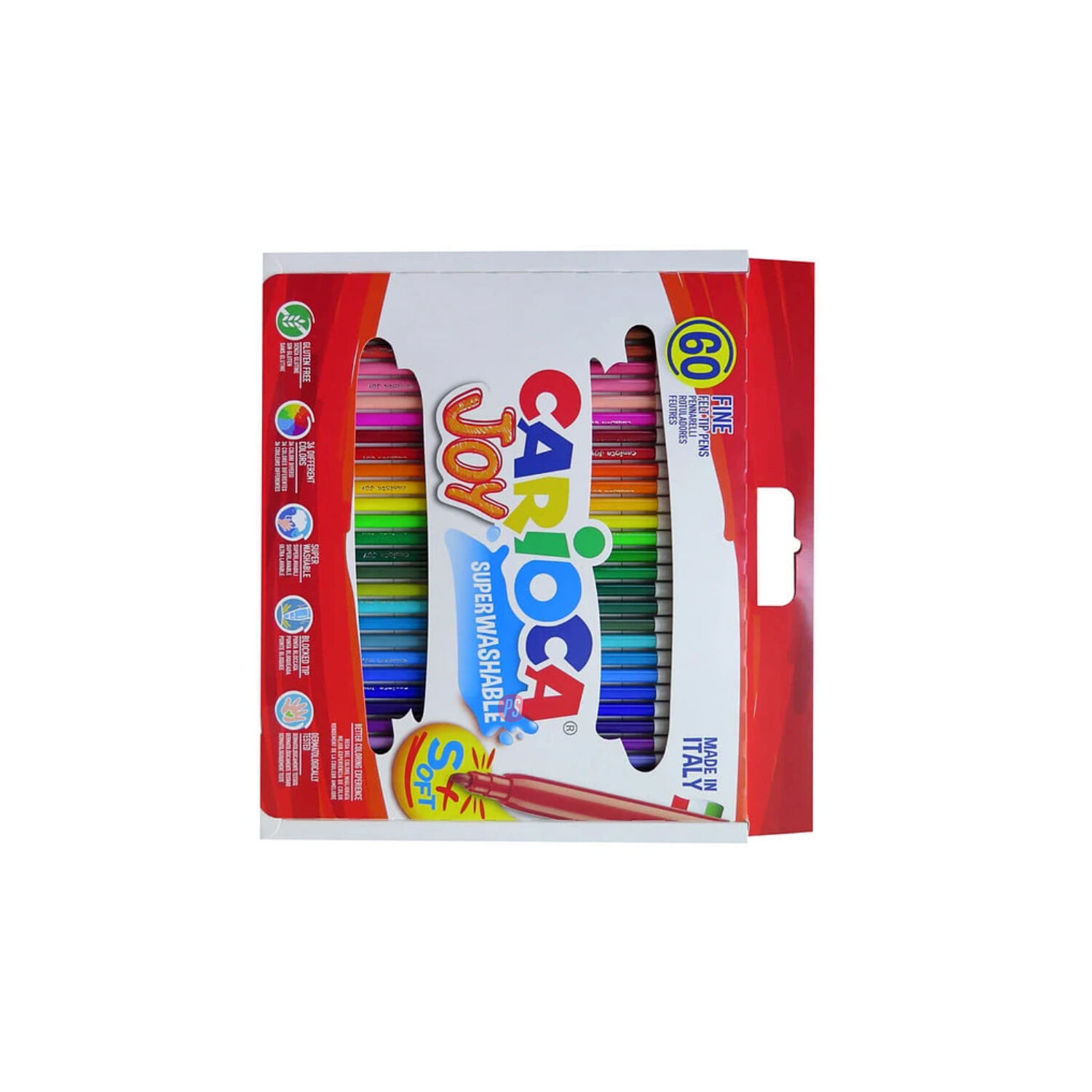 Plumones Joy 60 Unidades Carioca - Ps image number 1.0