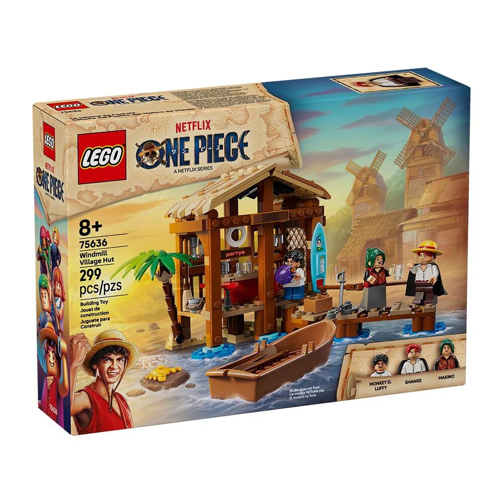 Lego One Piece Caba&ntilde;a Del Pueblo Molino - 75636 image number 8.0