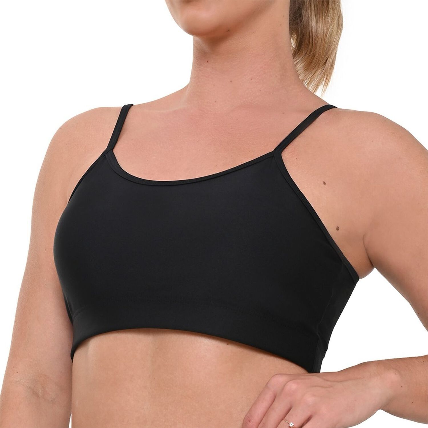 Peto Basic Negro Mujer Olympikus image number 0.0
