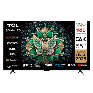 Mini LED 55" TCL C6K / Ultra HD 4K / Smart TV