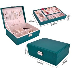 Organizador De Joyas Verde