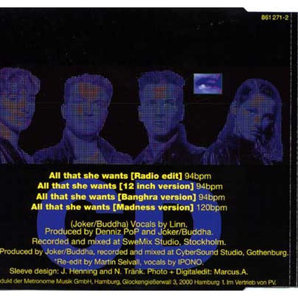 Ace Of Base - All That She Wants | Cd Single Usado image number 1.0